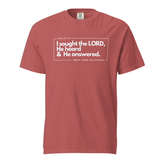 I Sought the Lord Short-Sleeve Shirt